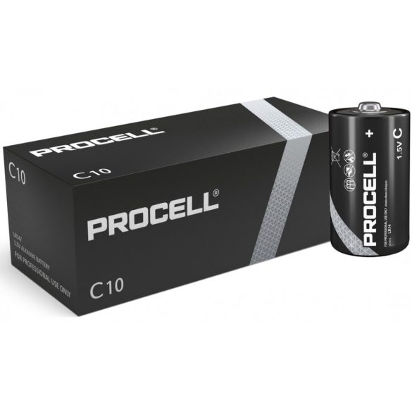 Duracell Procell Constant PC1400 C baby tartós elem 10 db-os