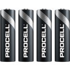 Duracell Procell PC1500 AA ceruza elem 4db-os fóliás