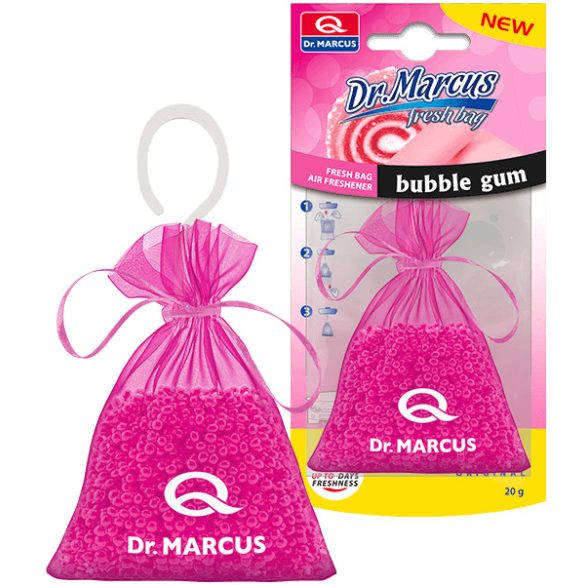 Dr. Marcus Fresh Bag Bubble Gum autóillatosító 20gr