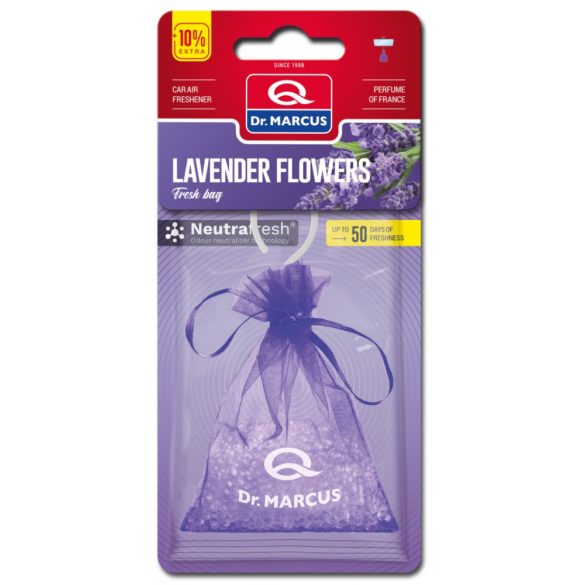 Dr. Marcus Fresh Bag Lavender Flowers autóillatosító 20gr