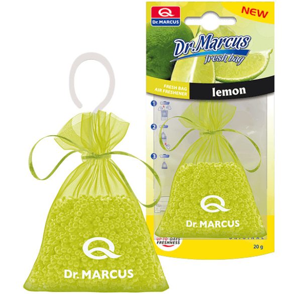 Dr. Marcus Fresh Bag Lemon autóillatosító 20gr