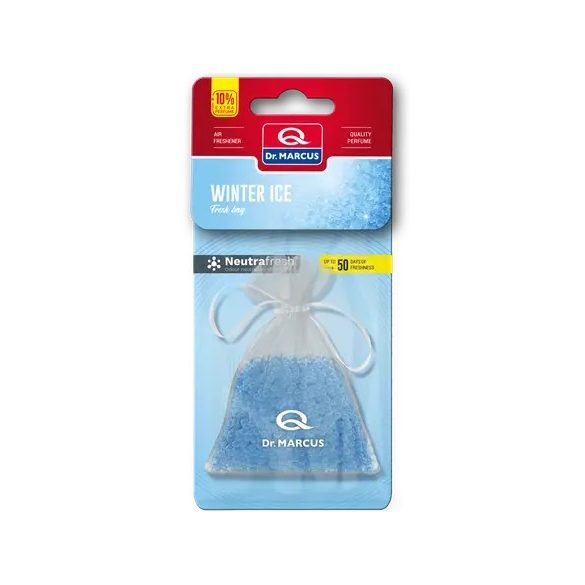 Dr. Marcus Fresh Bag Winter Ice autóillatosító 20gr