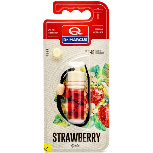 Dr. Marcus Ecolo Strawberry autóillatosító 4,5ml