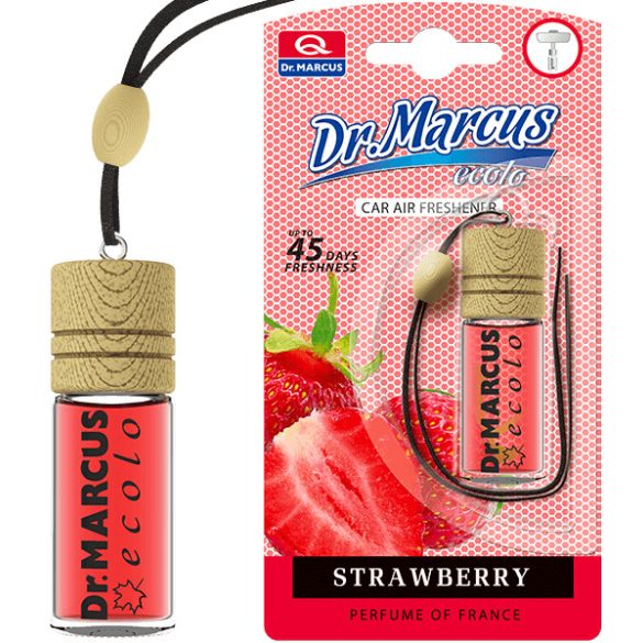 Dr. Marcus Ecolo Strawberry autóillatosító 4,5ml