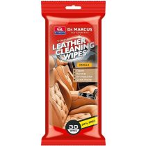   Dr. Marcus Leather Cleaning Wipes bőrápoló kendő vanília illattal 30 db-os