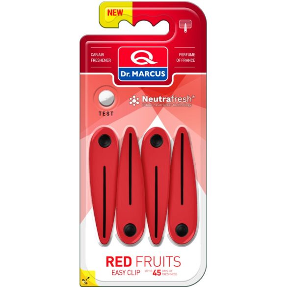 Dr. Marcus Easy Clip Red Fruits autóillatosító