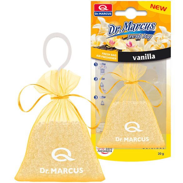 Dr. Marcus Fresh Bag Vanilla autóillatosító 20gr