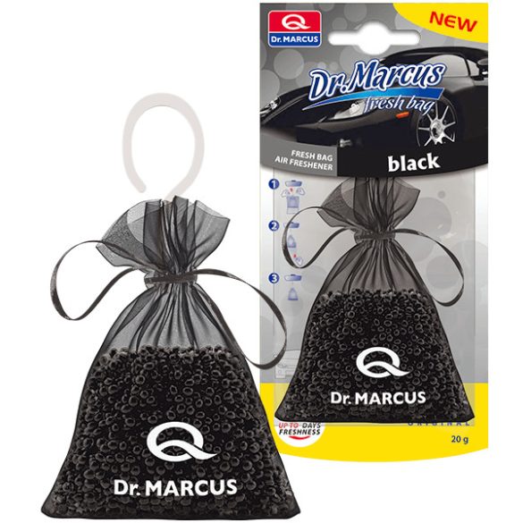 Dr. Marcus Fresh Bag Black autóillatosító 20gr