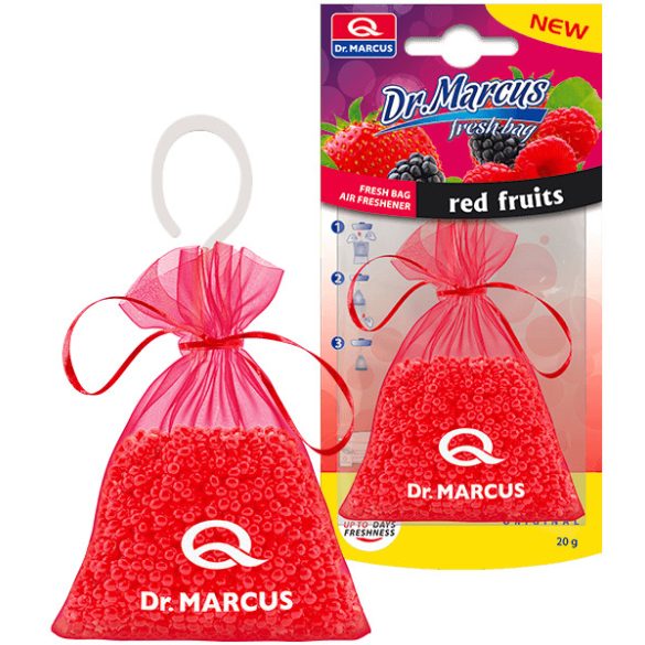 Dr. Marcus Fresh Bag Red Fruits autóillatosító 20gr