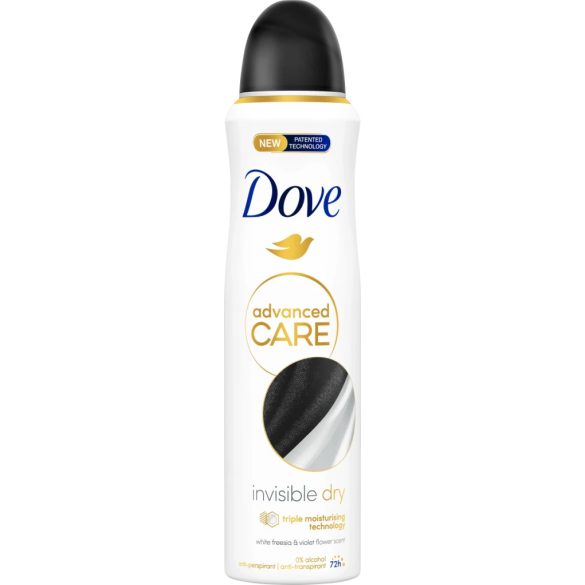 Dove Invisible Dry női izzadásgátló spray 150ml