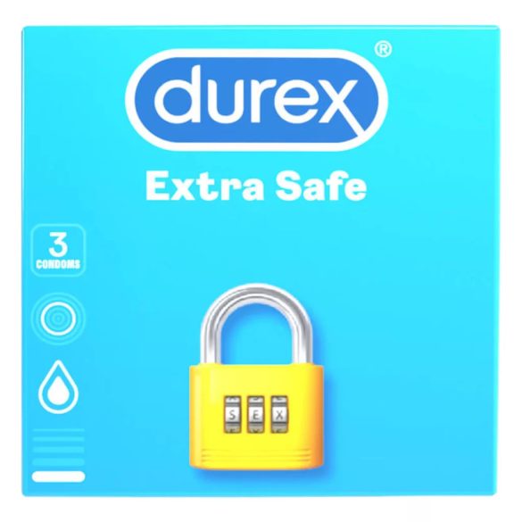 Durex Extra Safe óvszer 3 db-os