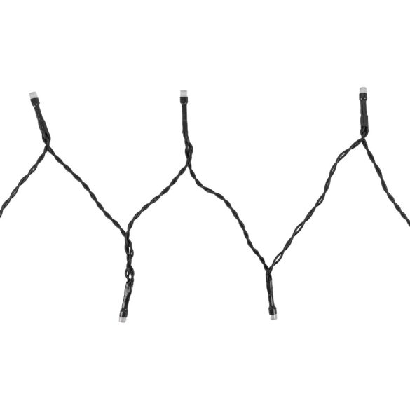Entac karácsonyi 144 LED-es RGB fényfüggöny 1x1.5m, IR távirányítóval