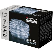   Entac karácsonyi 200 micro LED-es fényfüzér, hideg fehér, 20 m