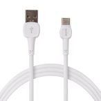 Entac 10W töltőkábel USB-A - USB-C Classic fehér 150cm