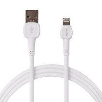   Entac 12W gyorstöltő kábel USB-A - Lightning Classic fehér 100cm