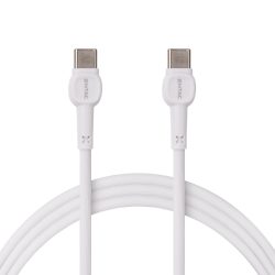   Entac 60W gyorstöltő kábel USB-C - USB-C Classic fehér 150cm