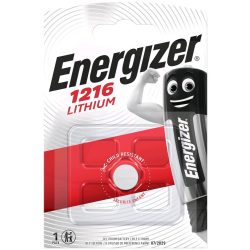 Energizer CR1216 3V lithium gombelem 1 db-os