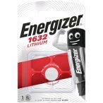 Energizer CR1632 3V lithium gombelem 1 db-os