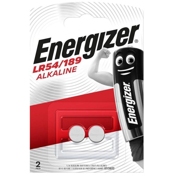 Energizer LR54, AG10, 189 alkáli gombelem 2 db-os