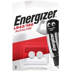 Energizer LR43, AG12, 186 alkáli gombelem 2 db-os