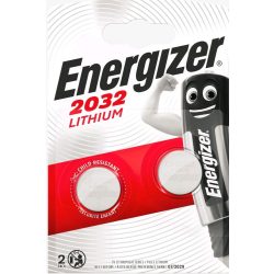 Energizer CR2032 3V lithium gombelem 2 db-os