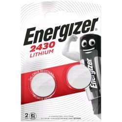 Energizer CR2430 3V lithium gombelem 2 db-os