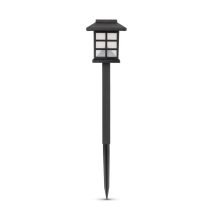   Entac Kerti Szolár lámpa 380 mm, műanyag, lámpás stílusú kivitel, fehér fényű LED