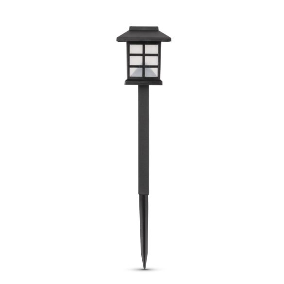 Entac Kerti Szolár lámpa 380 mm, műanyag, lámpás stílusú kivitel, fehér fényű LED