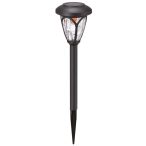   Entac Kerti Szolár lámpa 400 mm, műanyag ház, fehér fényű LED, lámpás stílus
