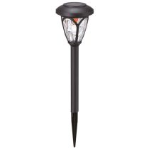  Entac Kerti Szolár lámpa 400 mm, műanyag ház, fehér fényű LED, lámpás stílus