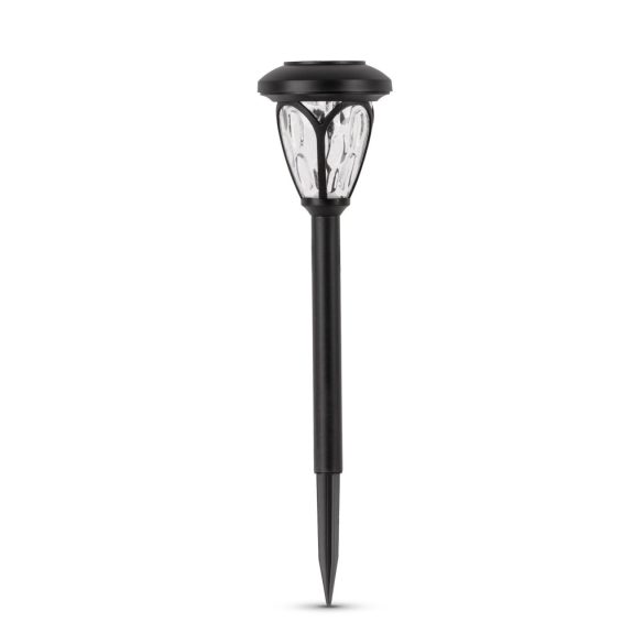 Entac Kerti Szolár lámpa 400 mm, műanyag ház, színes fényű RGB LED, lámpás stílus