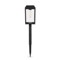   Entac Kerti Szolár lámpa 500mm, műanyag ház, filament LED, Leszúrható