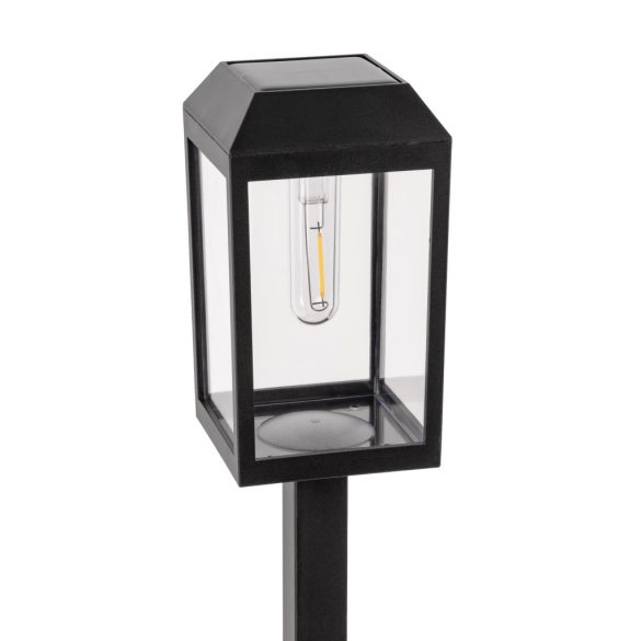Entac Kerti Szolár lámpa 500mm, műanyag ház, filament LED, Leszúrható