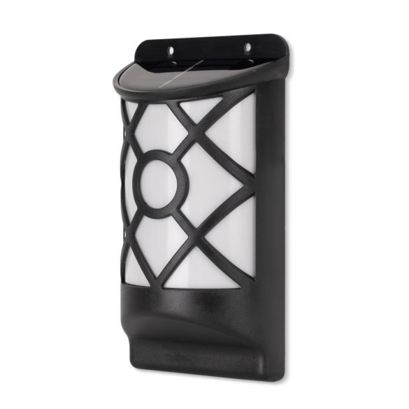 Entac Kerti Szolár lámpa 180 mm, láng effekttel, 36db melegfehér LED, fali vagy lépcsővilágítás