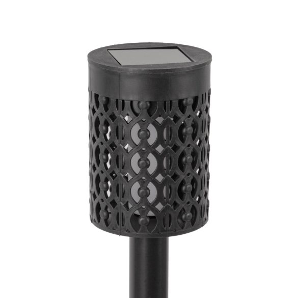 Entac Kerti Szolár leszúrható fáklya, láng effekttel, 360 mm, 6 db melegfehér LED