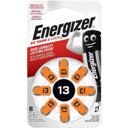Energizer 13 (PR48) hallókészülék elem 8 db-os