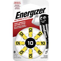 Energizer 10 (PR70) hallókészülék elem 8 db-os