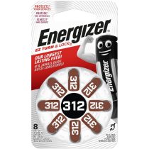 Energizer 312 (PR41) hallókészülék elem 8 db-os