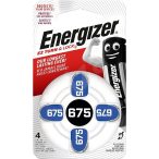 Energizer 675 (PR44) hallókészülék elem 4 db-os