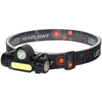   Entac tölthető LED Fejlámpa 3W, 120 lm, IP65, 180° Dönthető