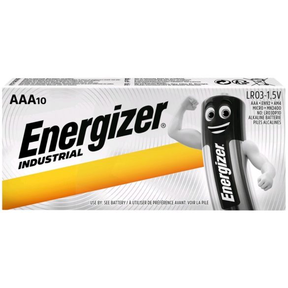 Energizer Industrial LR03 AAA mikró tartós elem 10db-os