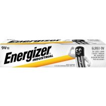 Energizer Industrial 6LR61 tartós 9v elem 12 db-os