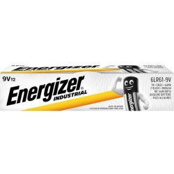 Energizer Industrial 6LR61 tartós 9v elem 12 db-os