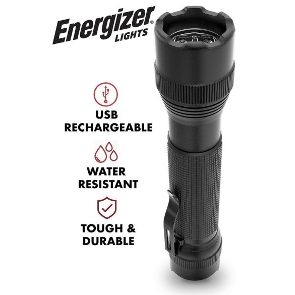 Energizer TAC-R700 Tactical újratölthető LED lámpa 700 lumen - nagy fényerejű