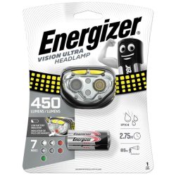 Energizer Vision Ultra LED fejlámpa 450 Lumen 