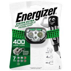   Energizer Vision Ultra HD LED újratölthető fejlámpa 400 Lumen