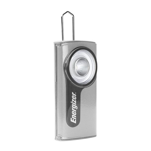 Energizer Compact LED Metal lapos elemlámpa 2db AA elemmel