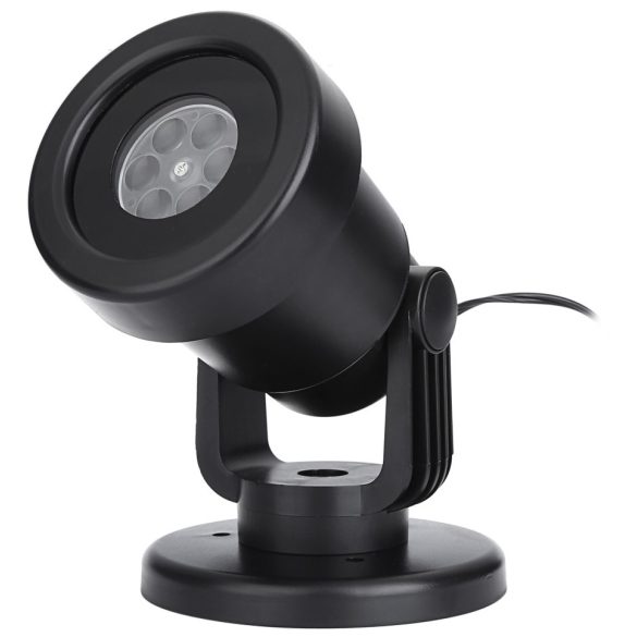 Entac LED projektor lámpa, 6W, fehér hópehely mintás, 5-10 m