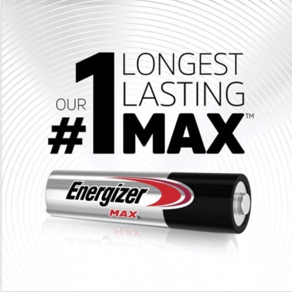 Energizer Max AA ceruza tartós elem 4 db-os