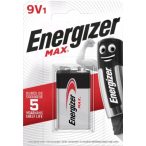 Energizer Max tartós 9V elem 1 db-os